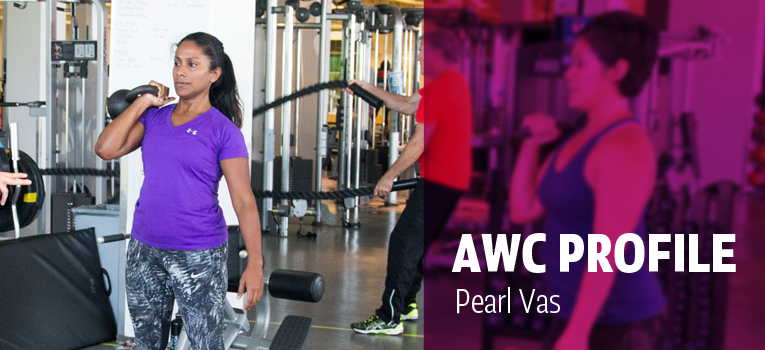 Woman working out AWC profile